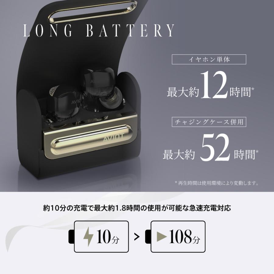 AVIOT AVIOT TE-J2 HYDE氏CM出演モデル ワイヤレスイヤホン ノイズ