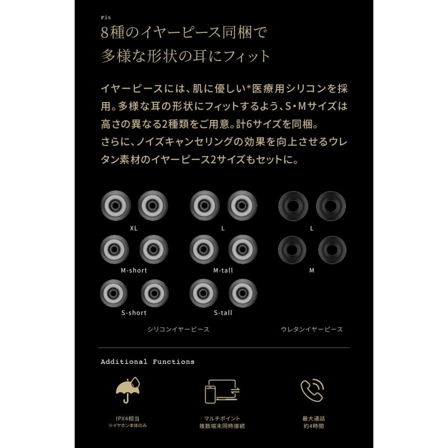 AVIOT AVIOT TE-ZX1-PNK ノイズキャンセリング ワイヤレスイヤホン