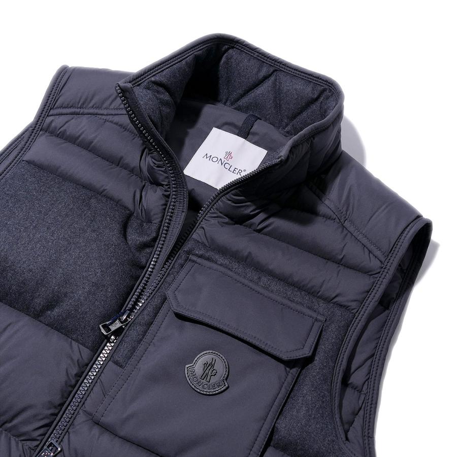 MONCLER（モンクレール） ダウンベスト ESTAGNOUS 927グレー メンズ