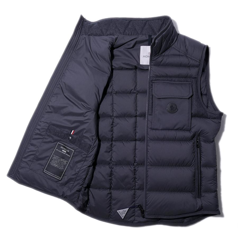MONCLER（モンクレール） ダウンベスト ESTAGNOUS 927グレー メンズ