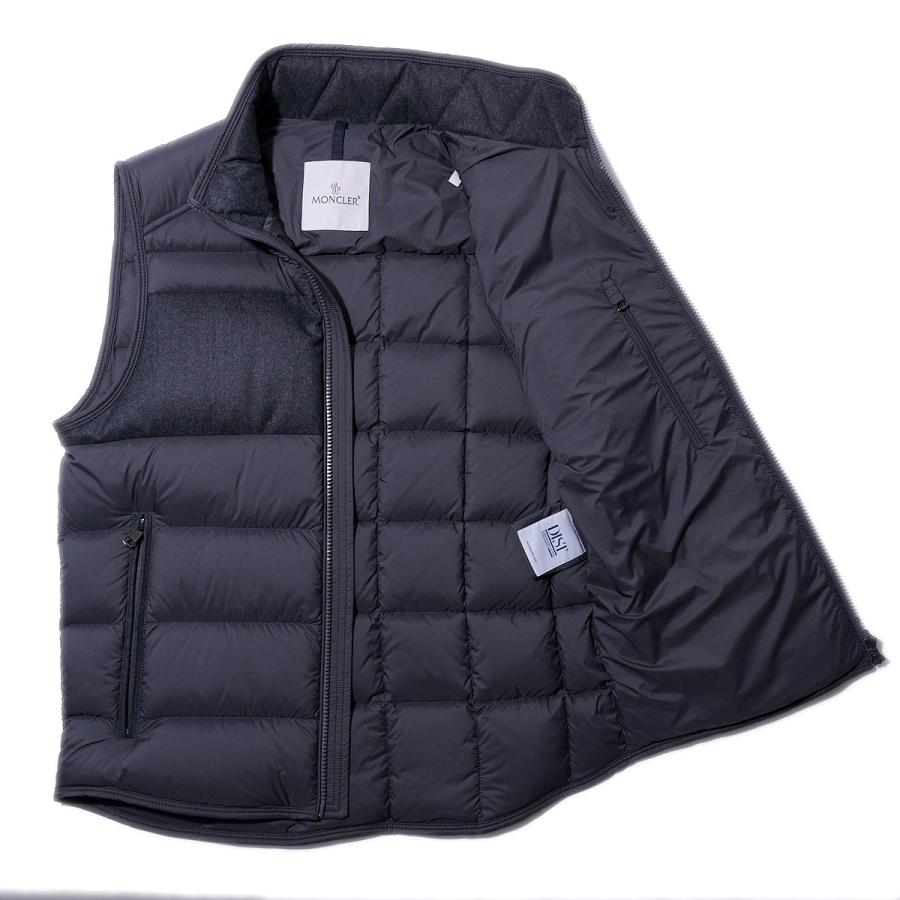 MONCLER（モンクレール） ダウンベスト ESTAGNOUS 927グレー メンズ