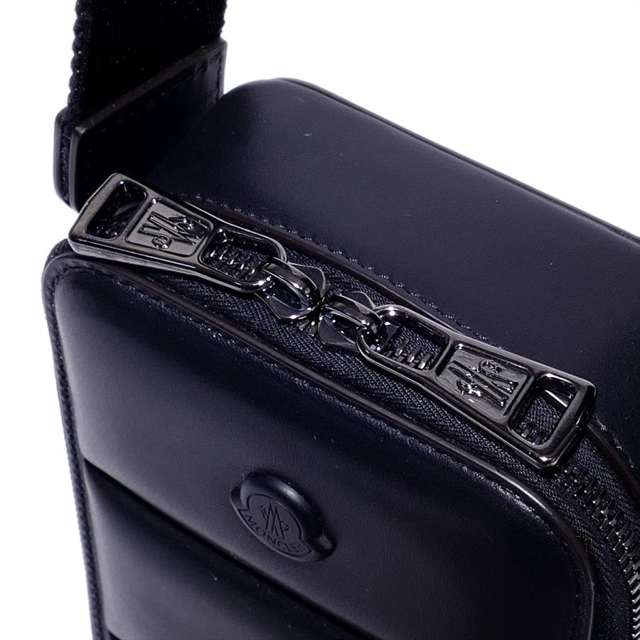 MONCLER（モンクレール） 本革クロスボディバッグ 5L00002 999ブラック