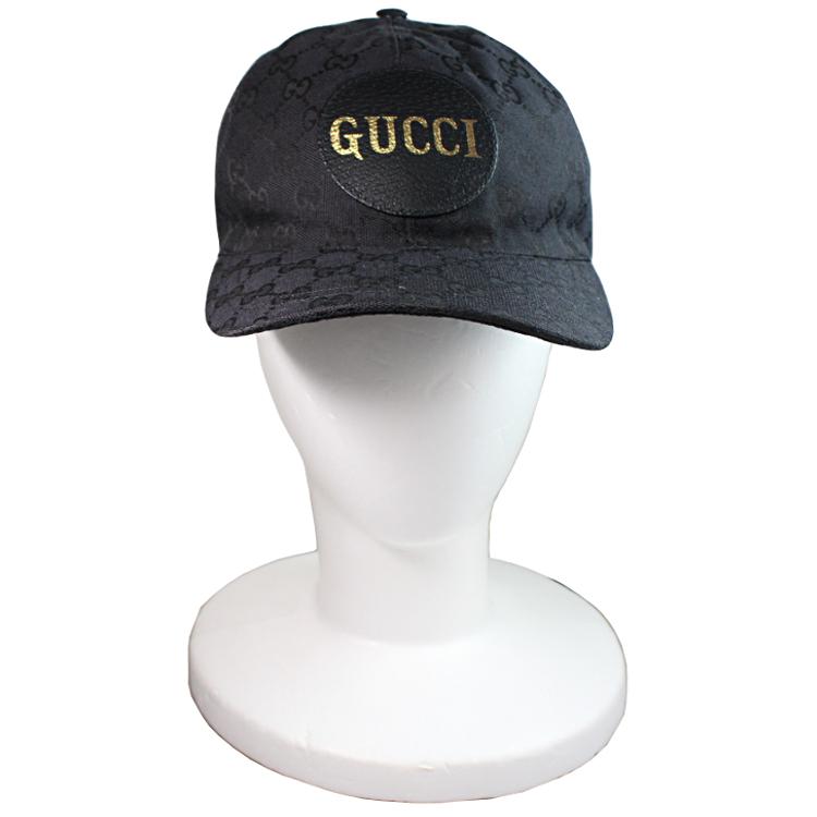 GUCCI（グッチ） キャップ ベースボール サイズL GGキャンバス メンズ