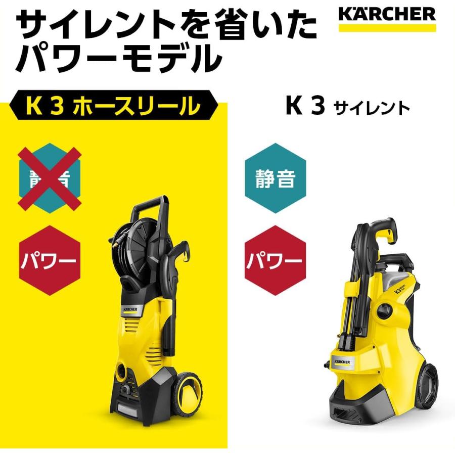 ケルヒャー（KARCHER） 高圧洗浄機 K3 洗浄機 大掃除 掃除 高圧洗浄