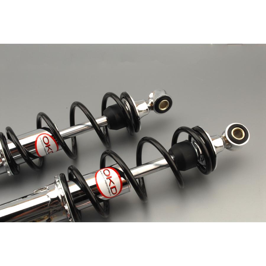 スーパーカブ OKD製荒巻サスペンション300mm黒モンキー カブDAX B38