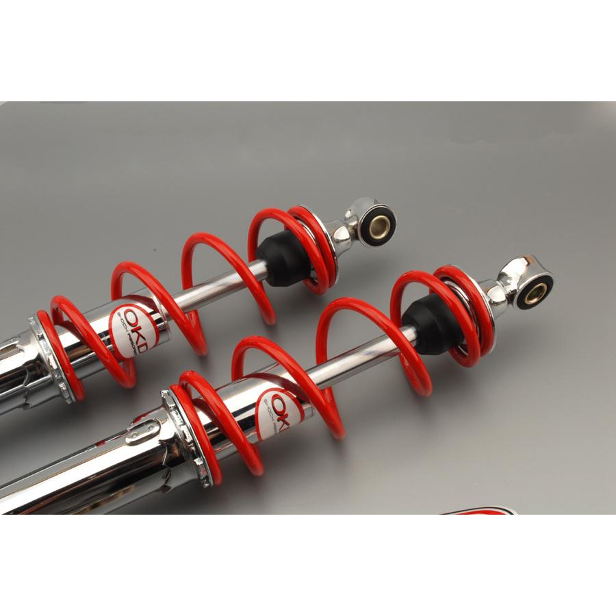スーパーカブ OKD製荒巻サスペンション330mm赤モンキー カブDAX B45