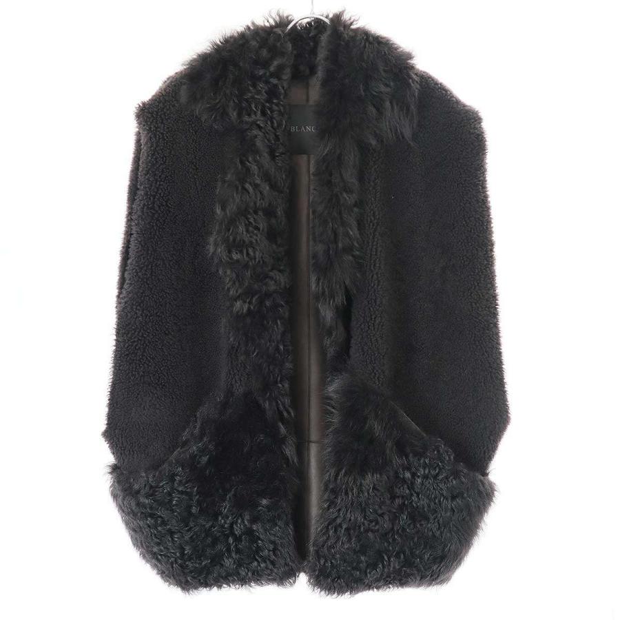 BLANCHA ブランカ MOUTON VEST シープスキンムートンレザーベスト