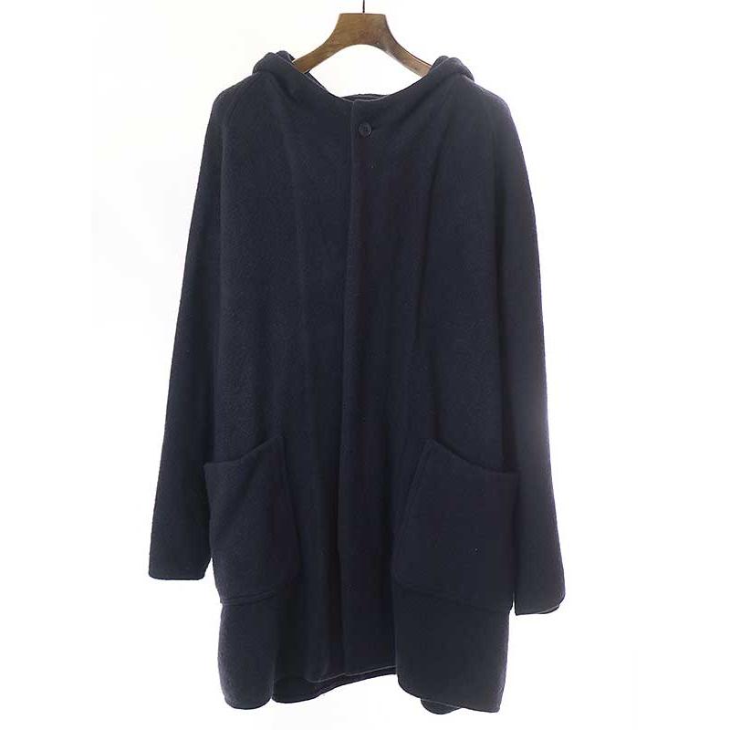 YAECA CONTEMPO ヤエカ コンテンポ ウールカシミヤフーデッドコート