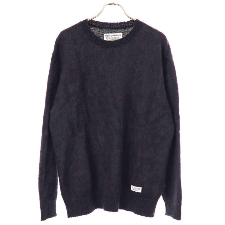WACKO MARIA（ワコマリア） 23AW MIX MOHAIR CREW NECK SWEATER