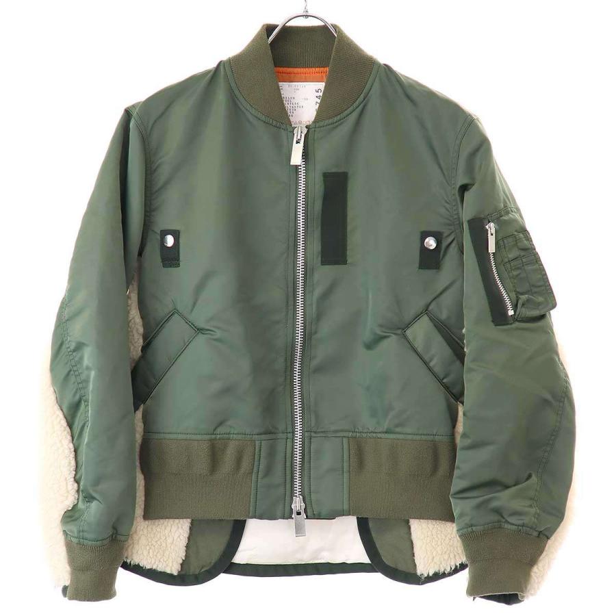 sacai（サカイ） 21AW Nylon Twill Mix Blouson ナイロンツイル