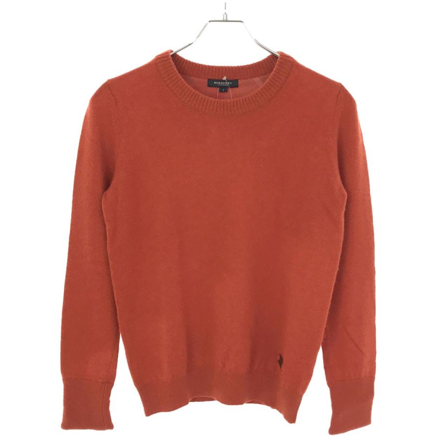 BURBERRY LONDON バーバリーロンドン カシミヤ混ロゴプレートウール