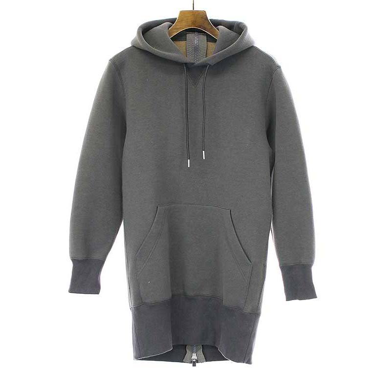 sacai（サカイ） 23AW Sponge Sweat Hoodie スポンジスウェットロング