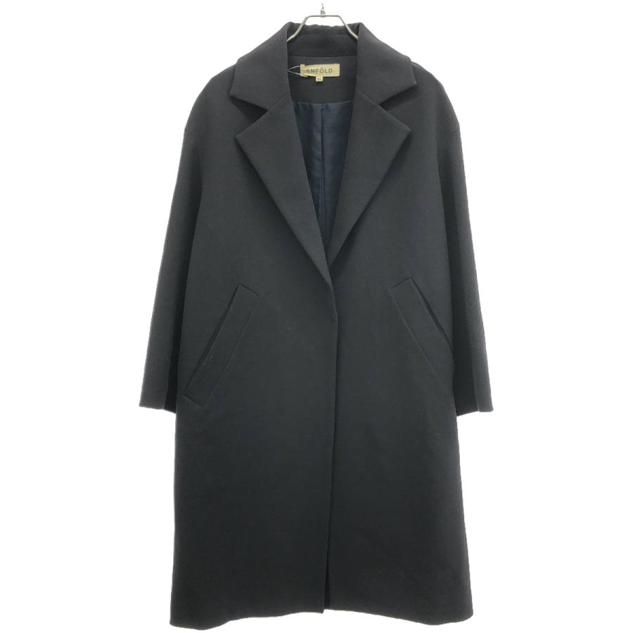 ENFOLD（エンフォルド） ダブルクロスリラックスチェスターコート
