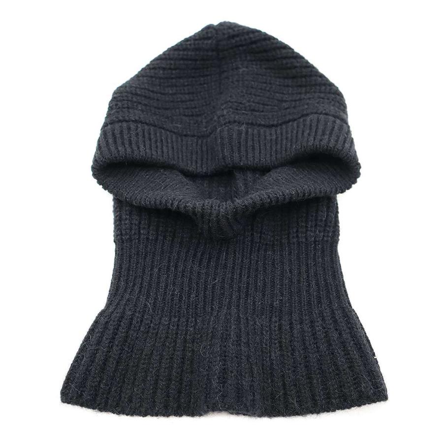 LEMAIRE（ルメール） 22AW BALACLAVA RIBBED BLACK バラクラバ ニット