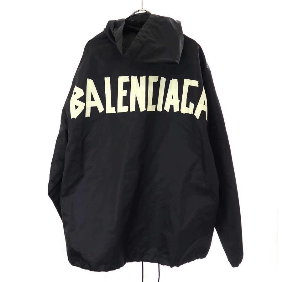 BALENCIAGA（バレンシアガ） Tape Logo Long Windbreaker テープロゴ