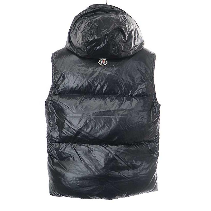MONCLER（モンクレール） AGNEAUX GILET ダウンベスト ブラック 0
