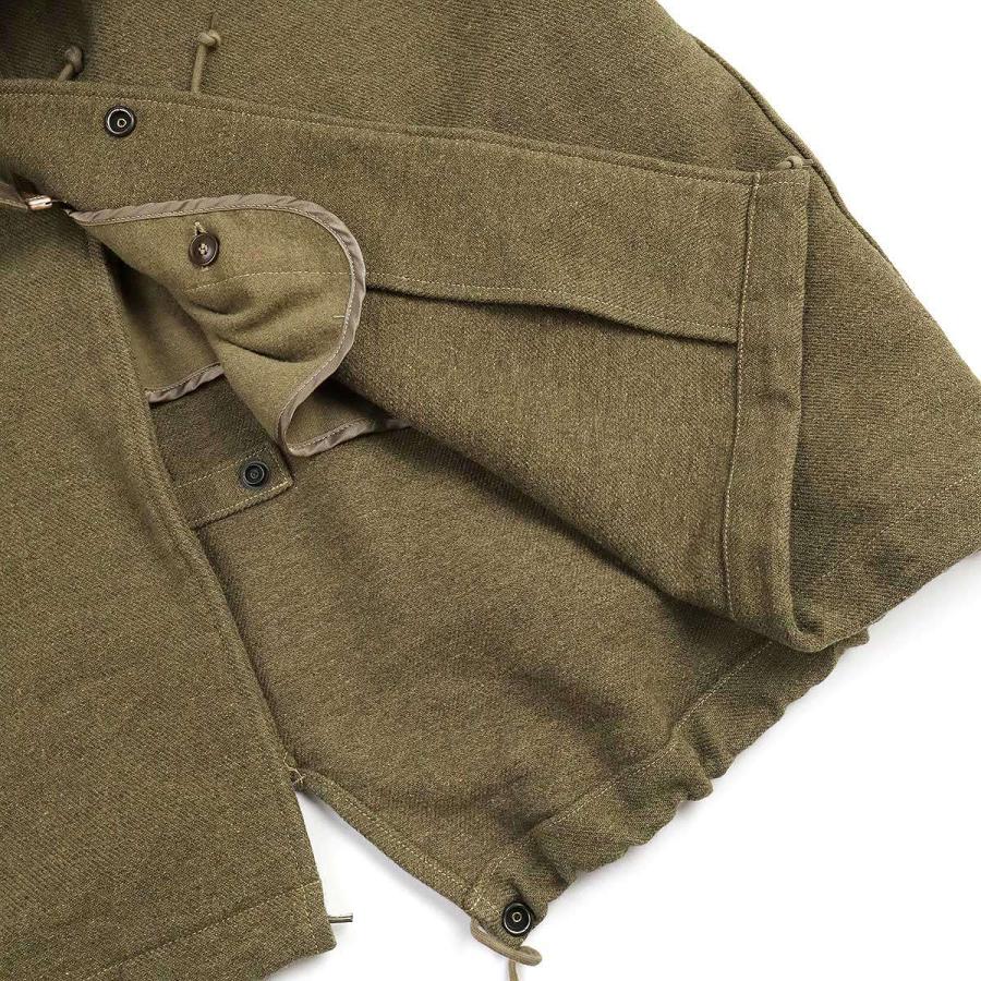 COMOLI（コモリ） 19AW WCP フーデッドコート Q03-04007 カーキ 2