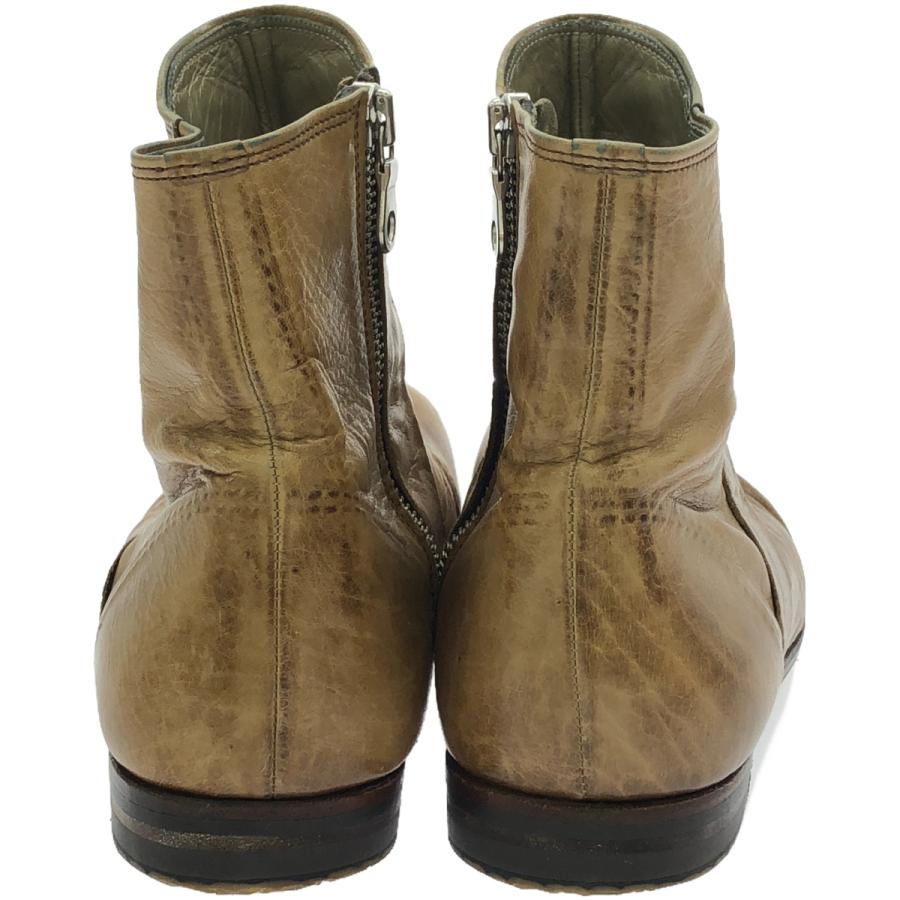 MIHARAYASUHIRO ミハラヤスヒロ 炙り出しデザイン サイドジップレザー