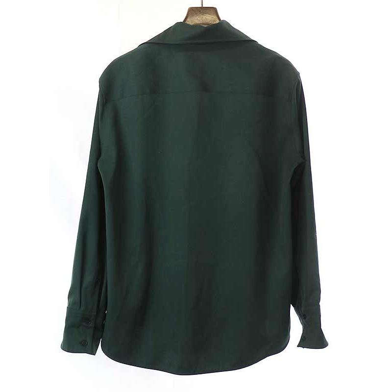 JIL SANDER ジルサンダー 21AW ポインテッドカラー ウールギャバジン