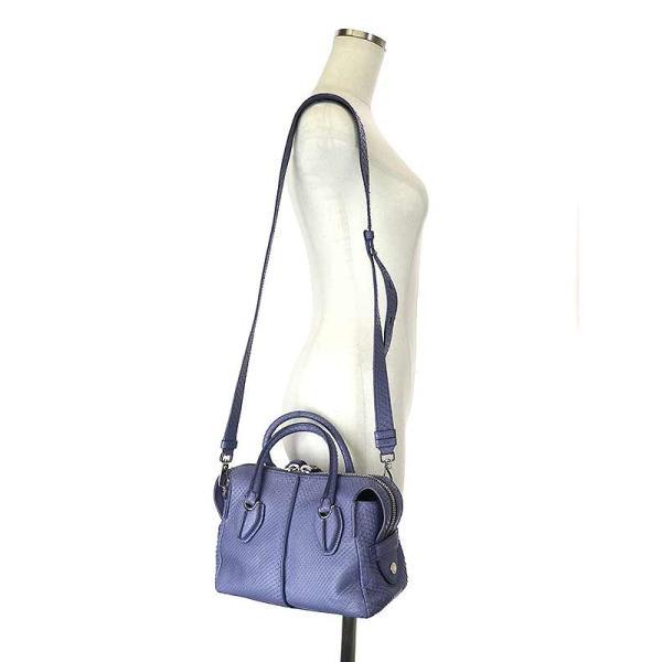 TOD'S（トッズ） TOD'S D-Styling/Dスタイリング ミニ リアルパイソン