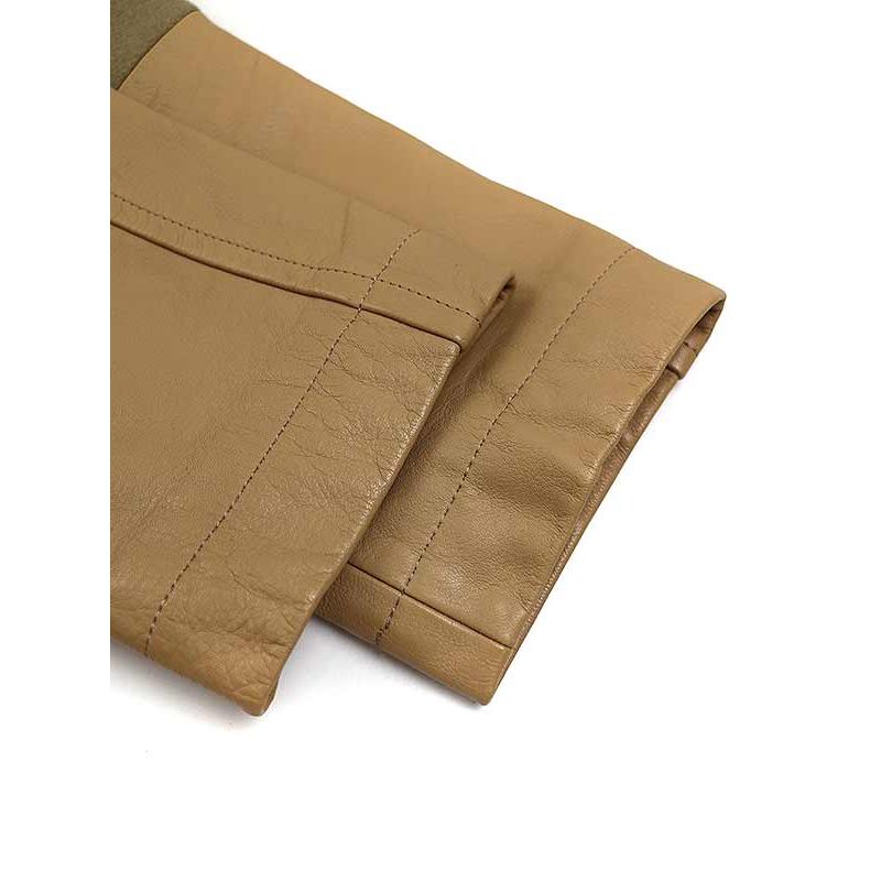 UNDERCOVERISM（アンダーカバイズム） 11AW レザー切替ウールPコート