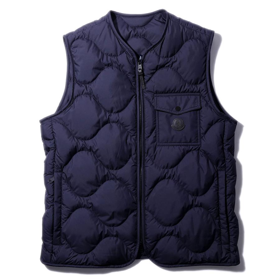 MONCLER（モンクレール） ダウンベスト TAMBOSI 779ネイビー メンズ