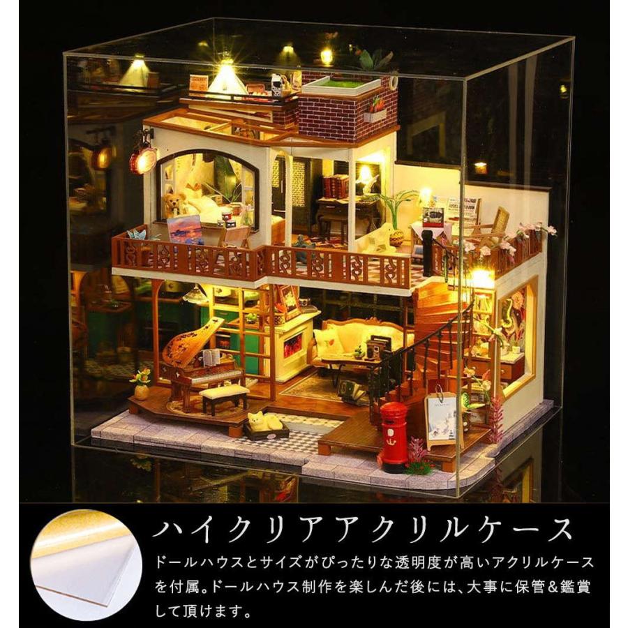 ドールハウス ミニチュア 手作りキット セット 英語説明書