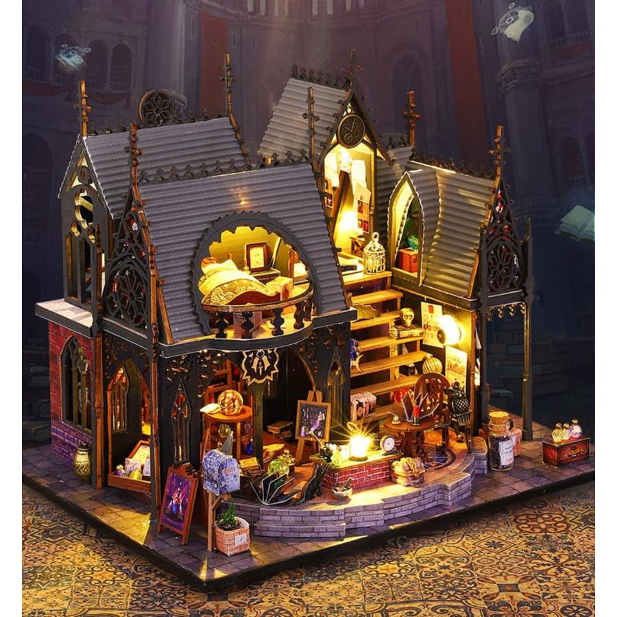 ドールハウス ミニチュア 手作りキット セット1/24 スケール 英語説明