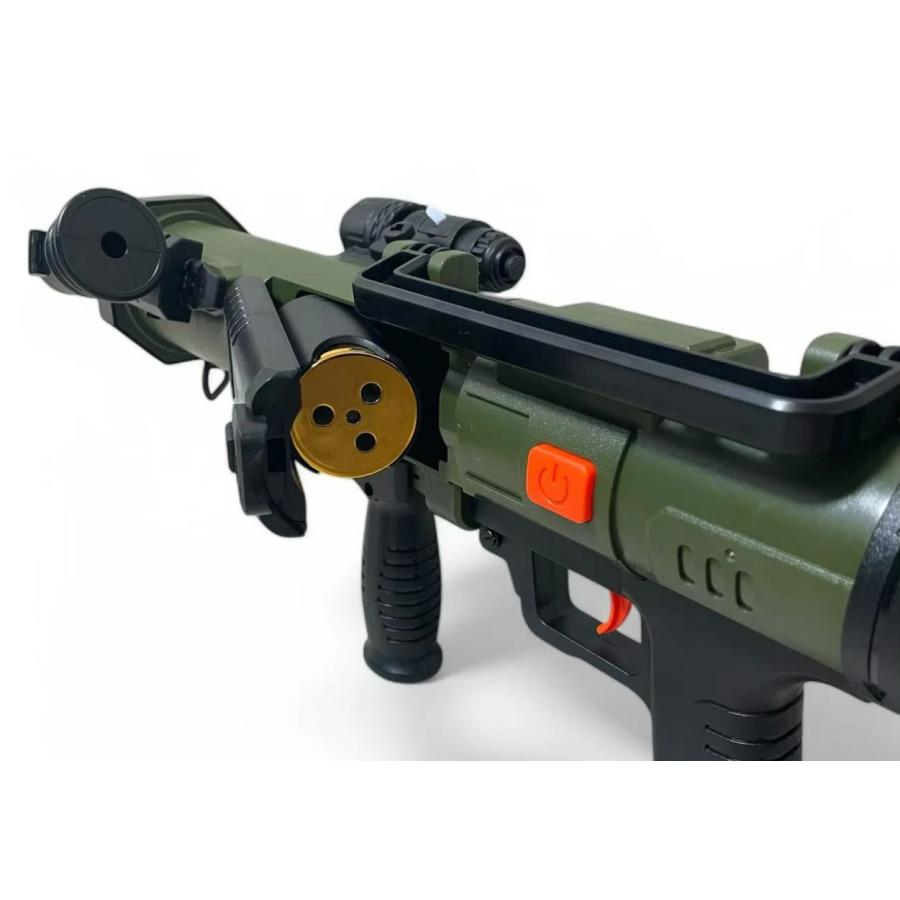 爆買いWEEK5％OFFクーポン】AT4タイプ スポンジガン Green ロケット