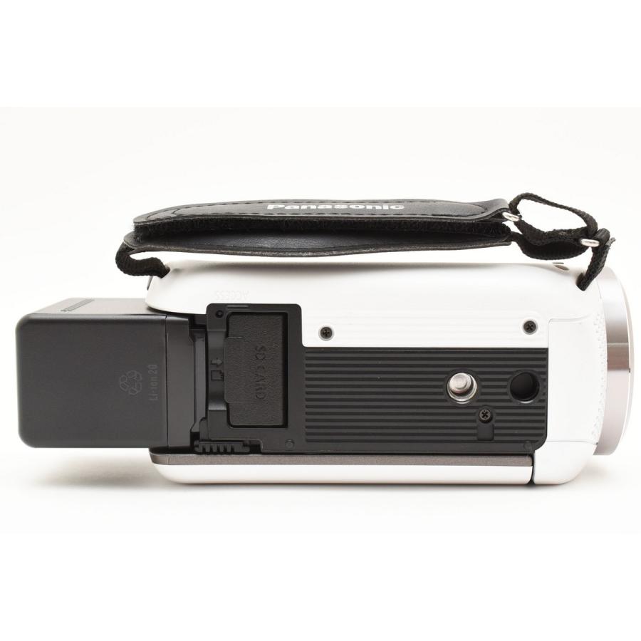 Panasonic パナソニック HC-V480MS ホワイト ビデオカメラ : MOMO'S