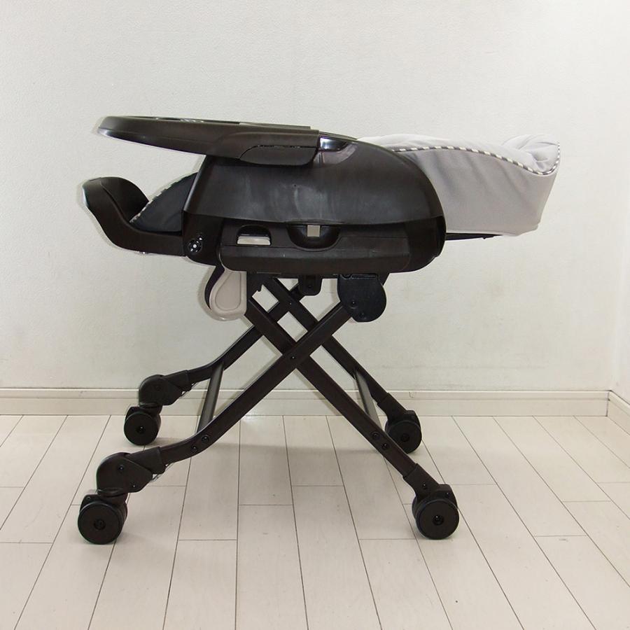 Combi（コンビ） 手動 ハイローチェア 中古 ネムリラ ラック＆チェア