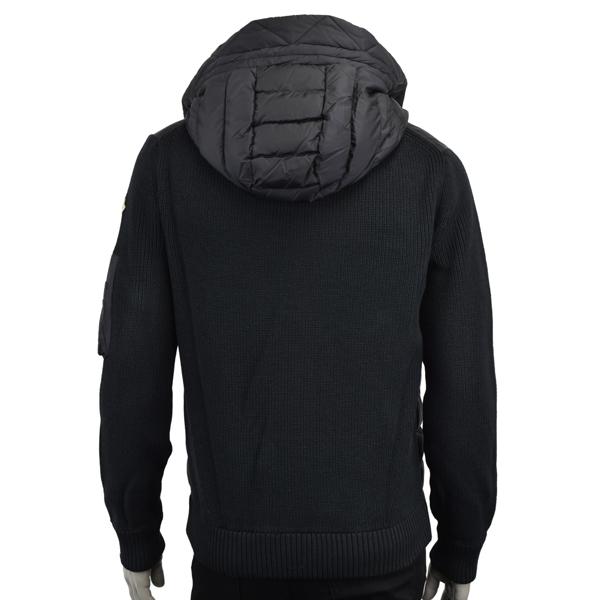 MONCLER（モンクレール） CARDIGAN TRICOT/ナイロン×ニット 切り替え