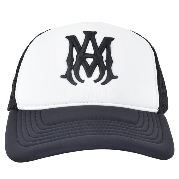 AMIRI（アミリ） MA TWO TONE TRUCKER HAT/刺繍ロゴ バイカラー