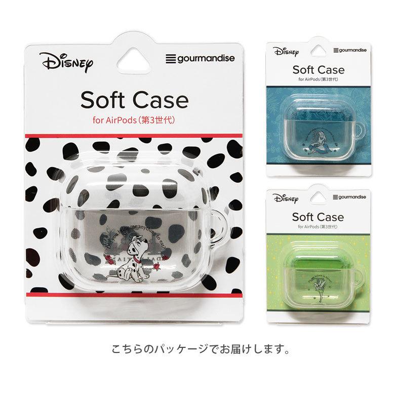AirPods 第3世代 ケース ディズニー キャラクター ソフト クリア