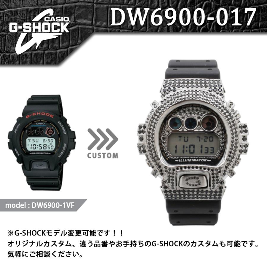 G-SHOCK CUSTOM ジーショック カスタム 腕時計 DW-6900-1V シルバー925