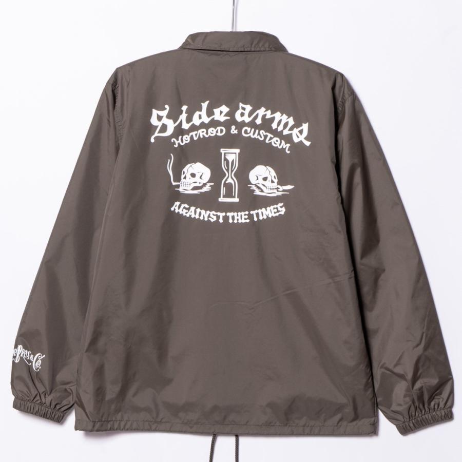 シラノブロス Sirano Bros ナイロン コーチ ジャケット サイドアームズ