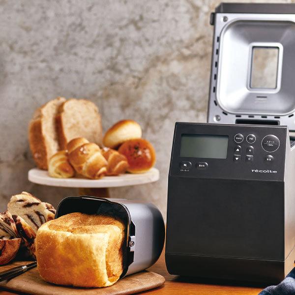 recolte（レコルト） ホームベーカリー パン焼き器 餅つき機 1斤 パン