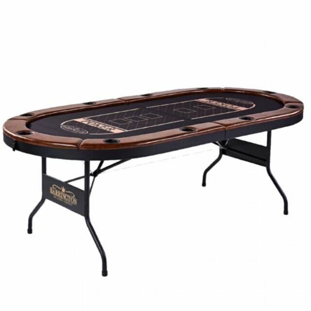ポーカーテーブル 脚付き バリントン 10人用 Barrington 10 Players