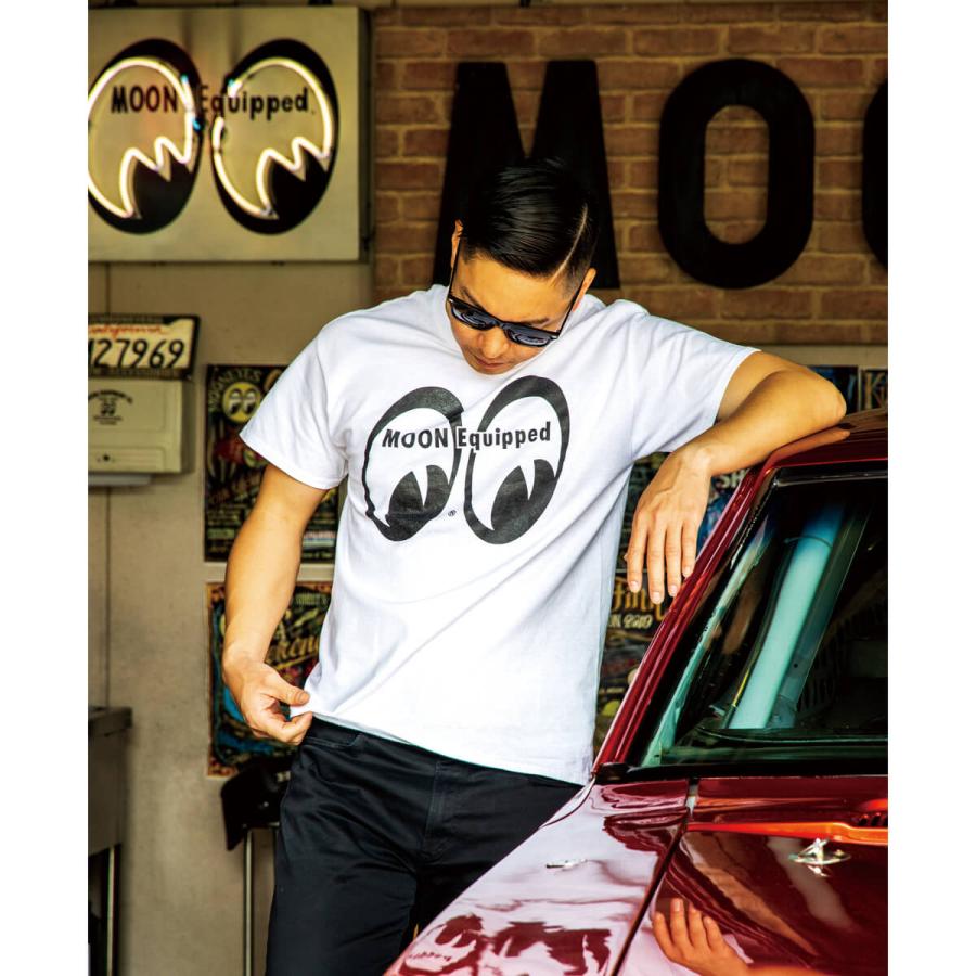 MOONEYES ムーンアイズ MOON Equipped (ムーン イクイップド) Tシャツ