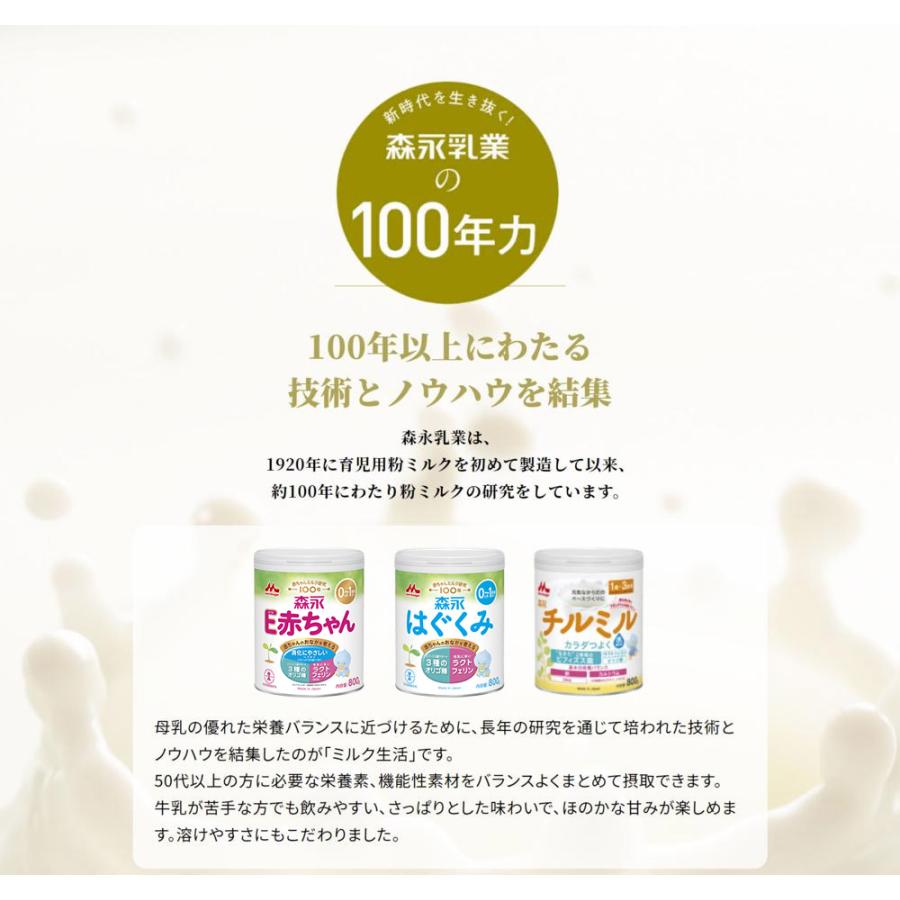 E赤ちゃん 【公式】 森永乳業 大缶(800g(8個セット)) 粉ミルク 育児用