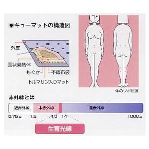 ご家庭でお灸の効果「キューマット」 家庭用温灸器 ベルト1本 色