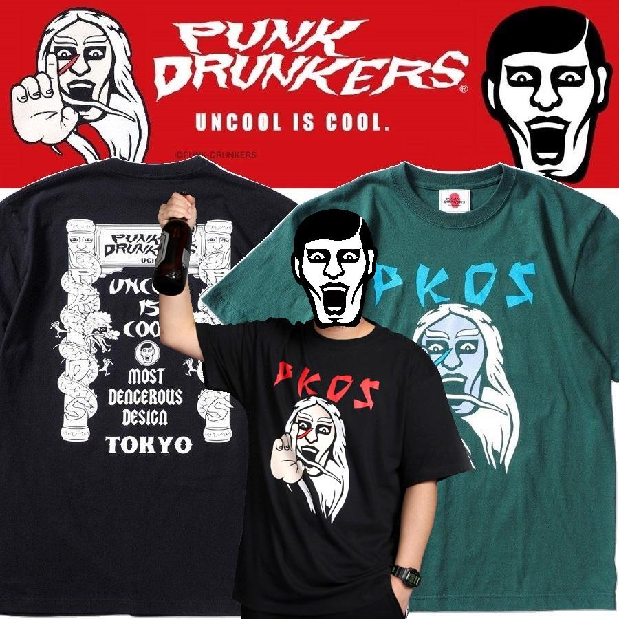 PUNK DRUNKERS（パンクドランカーズ） 仙人あいつTEE : MOSHMACHINE