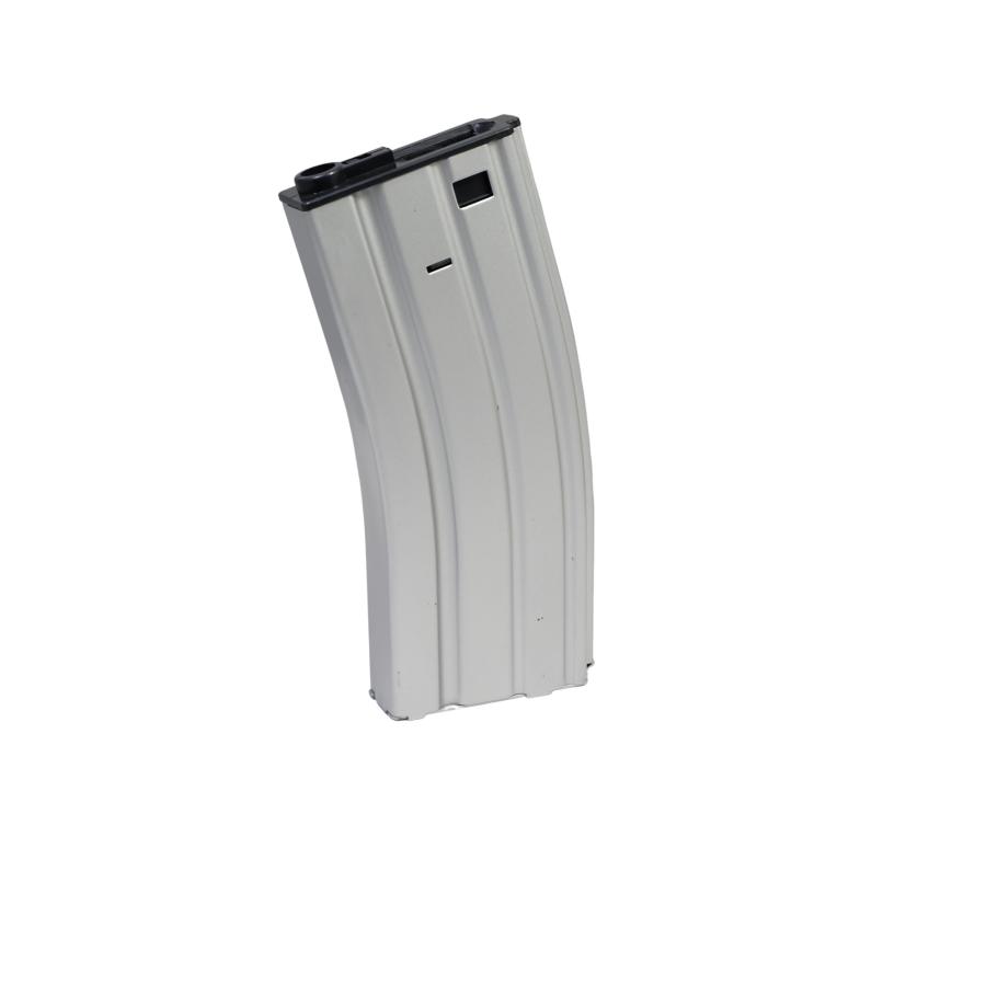 Classic Army] M4/M16/416/AR対応 300連 シルバーメタル製 Hi-cap