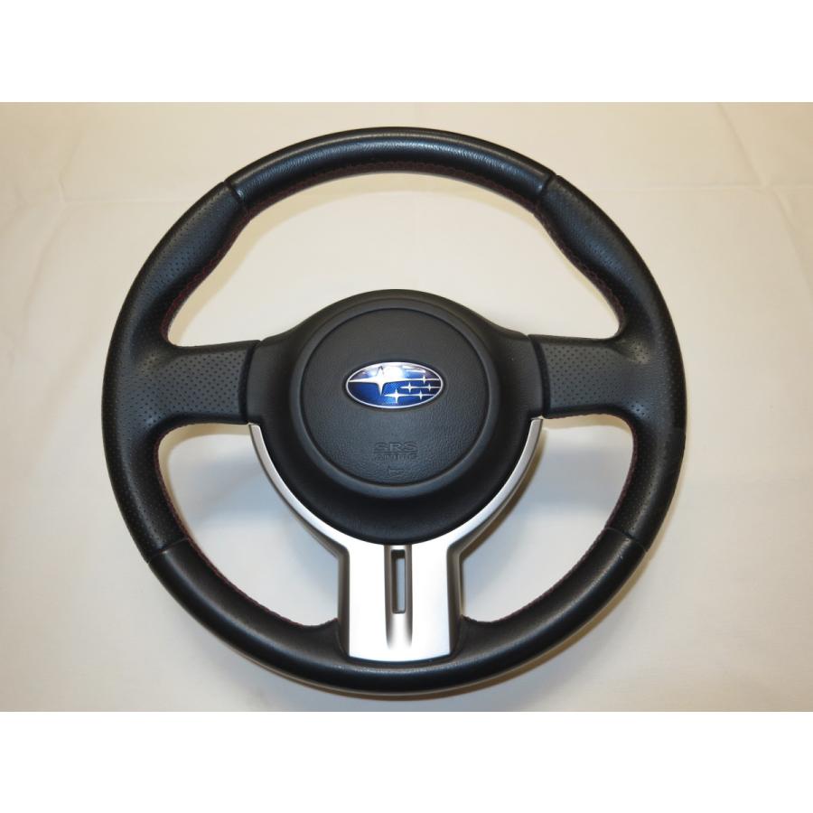 BRZ ZC6 純正 革 ステアリング ハンドル エアバック エアバッグ エアー