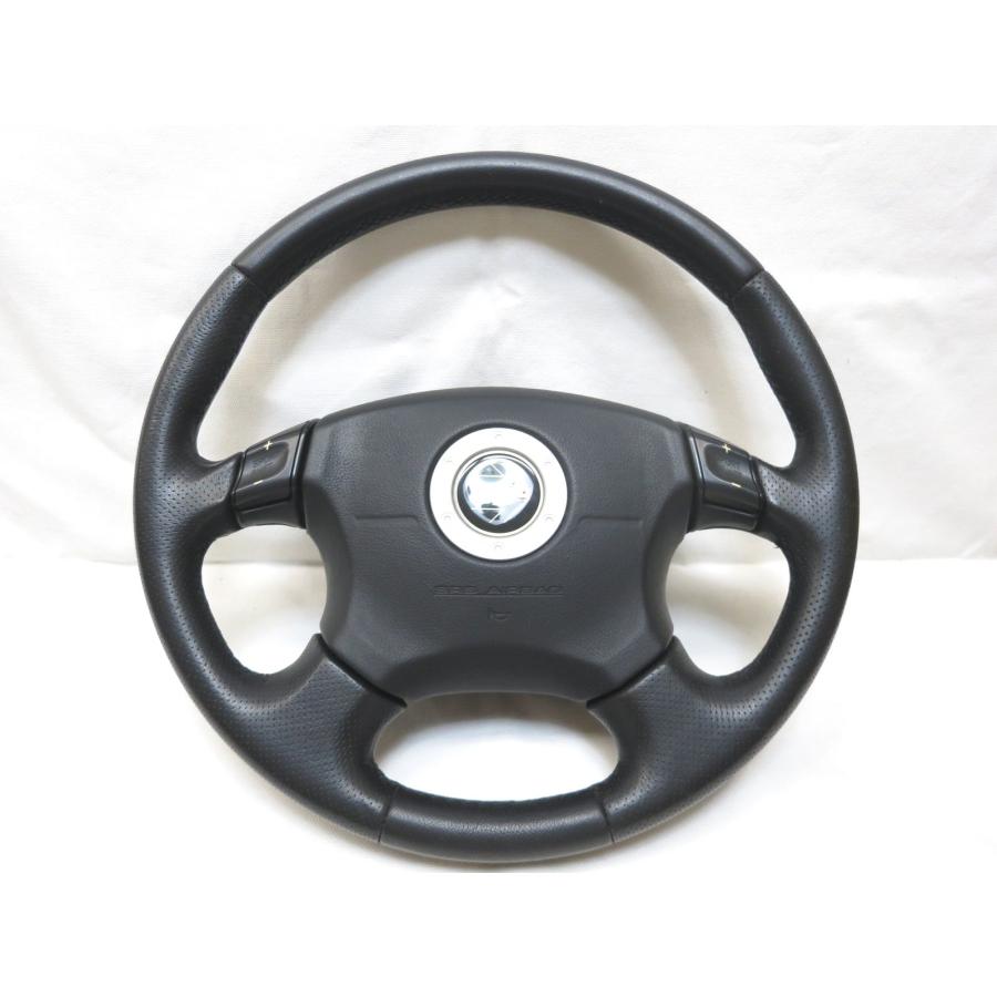 レガシィ レガシー モモ momo BH5 純正 革 ステアリング ハンドル エア