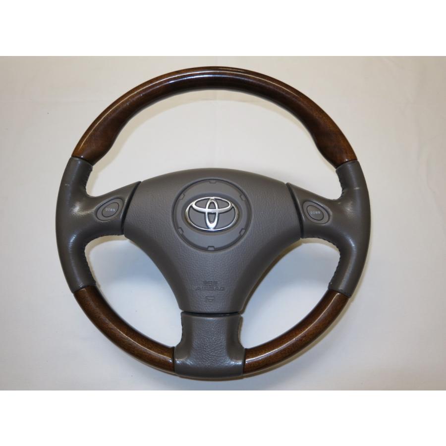 アリスト JZS160 16系 後期 本杢！ 純正 ウッド コンビ ステアリング