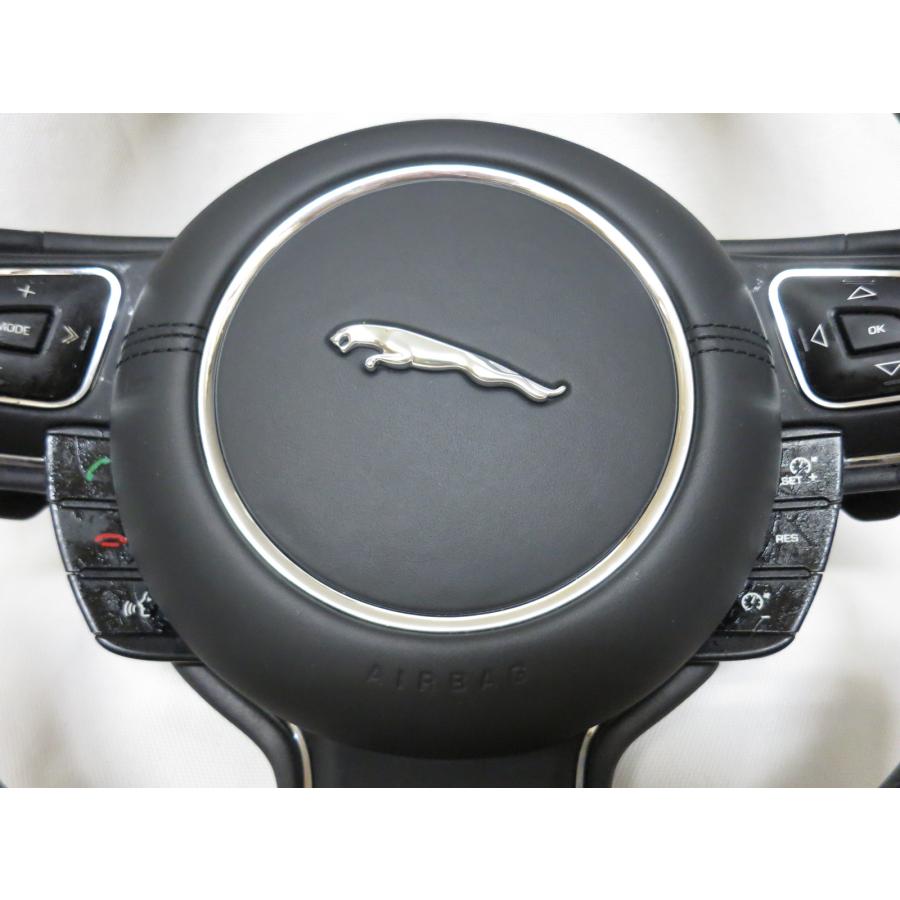 希少! ヒーター付! ジャガー XJ X351 J12LA 純正 ウッド ステアリング