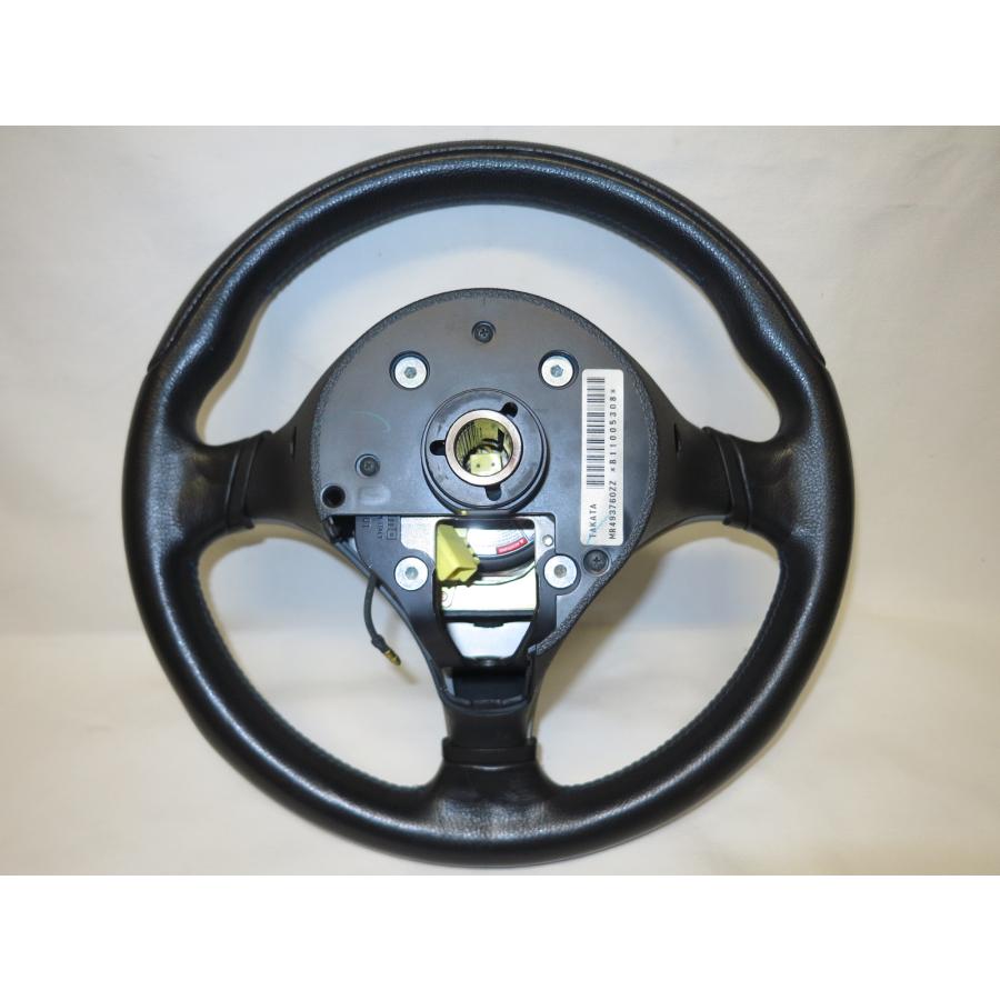 エボ ランエボ7 ランエボVII CT9A 純正 momo モモ 革 ステアリング