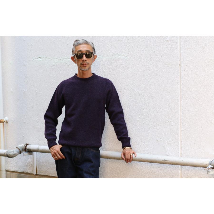 INVERALLAN（インバーアラン） シェットランドセーター オーセンチック