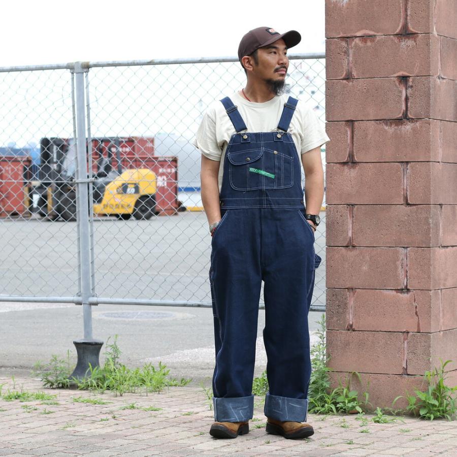 KEY 【裾上げ無料】KEY INDUSTRIES,INC. デニムオーバーオール 273